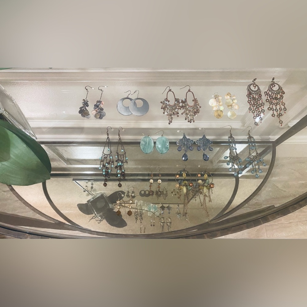 NEW *BOHEMIAN* Style Earrings … Variety Bundle of 12 Pairs!